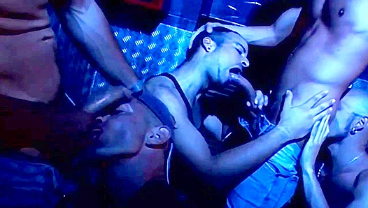 Party Boys Suck Dick Wildly at the Club - Bonus Fetish Fun