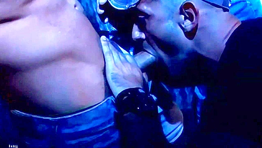 Party Boys Suck Dick Wildly at the Club - Bonus Fetish Fun