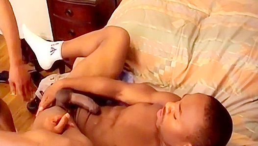 Black-On-Black Banging ~ Shorty J Gets Savage with Bonus Hunks