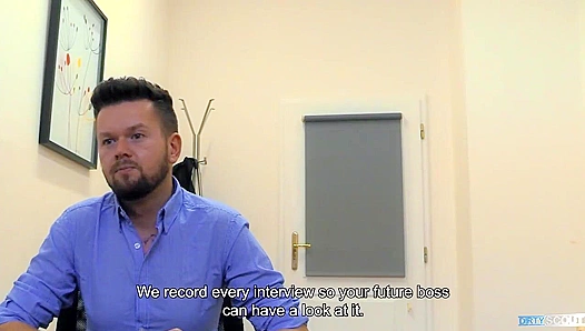 Skinny Newcomer Gets Fucked Hard in POV Anal Casting - Dirty Scout