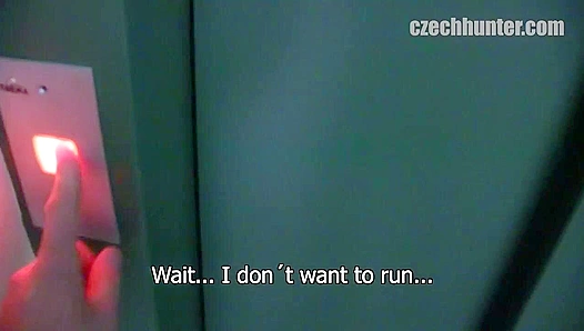 Czech Stud Masturbates Wildly in Stairwell - XXX Gay