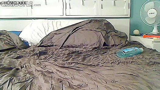 Barry's Bedside Masturbation Session -GayHoopla