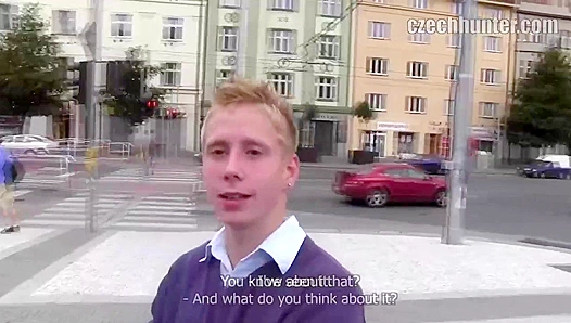 Blonde Hunk Grinds Cock After Rough Anal - XXX Gay