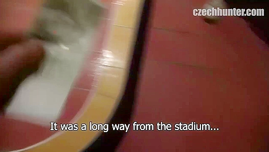 Czech Hunter ~ Amateur Stud Sucks Hard for Messy Facial Finish