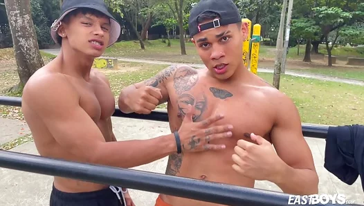 Lucian Reed and Damond Brown Heat Up the Screen in Part 1