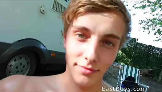 Super Cute Boy 18+ Gives Mind-Blowing Handjob