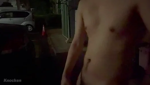 Catching Some Action – Jerk Off Session in the Parking Lot – HotGayClips 18+