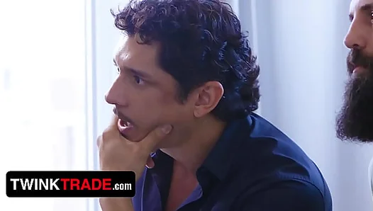 Twink 18+ Trade - Horny StepDads Rocky Vallarta & Markus Kage Use Twink 18+ Stepsons As Sexual Inspiration