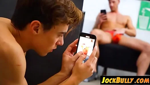 Caught Filming a Alpha in the Gym