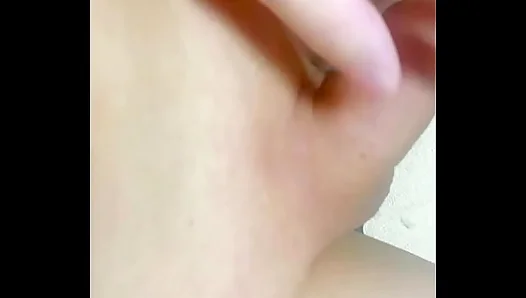 Shaved uncircumcised penis