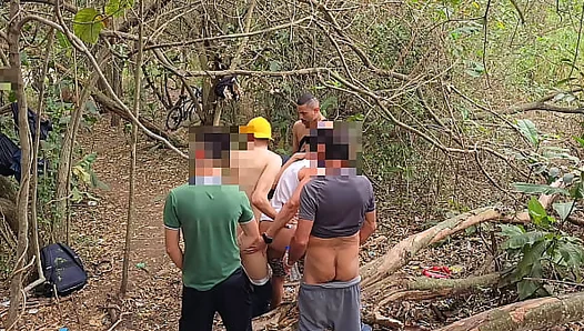 I WENT TO THE PARK WITH MY FRIENDS AND IT TURNED INTO AN ORGY