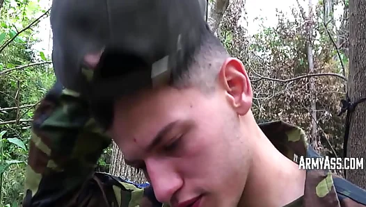 Horny Military Dudes Need Some Time Off To Fuck