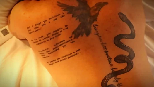 Dirty photographer Fallandark fucking one of his models bareback and filling his face