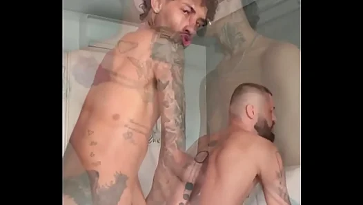 GIVING MILK IN THE LITTLE BITCH'S MOUTH