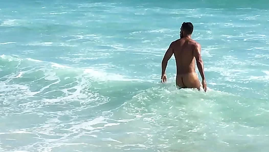 Naked On The Beach at Rio de Janeiro
