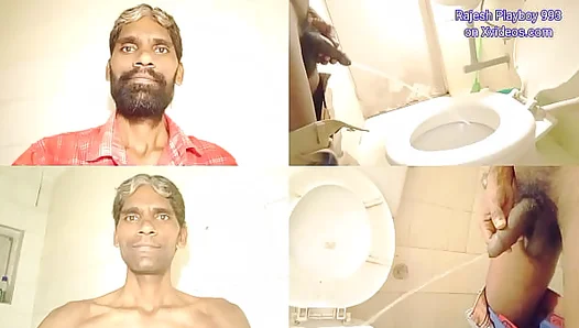 Rajesh Playboy 993 Two Pissing in the Bathroom Videos Golden Shower Big Cock