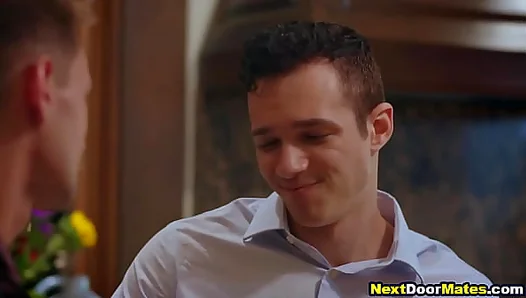 Brokenhearted gay boy fucked bareback