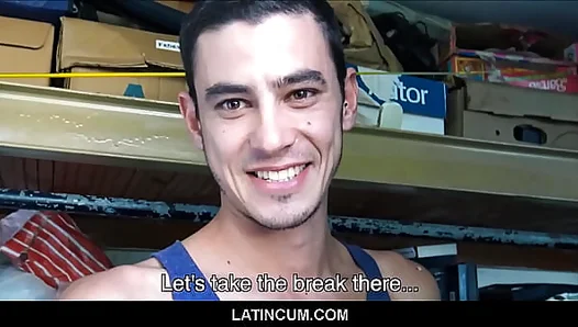 Three Amateur Gay Latino Guys Meet Suck Fuck For Cash