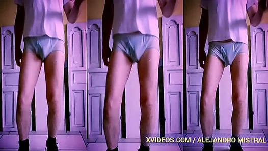 Fetish underwear mature man in underwear Alejandro Mistral Gay video
