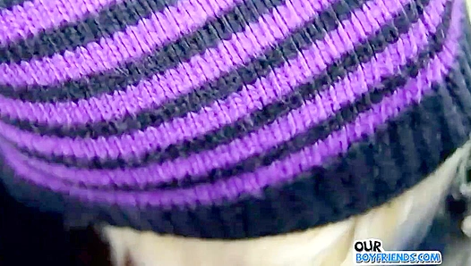 Emo Twink Greedily Sucks Dick Outdoors  - OurBoyFriends