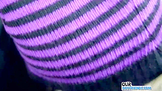 Emo Twink Greedily Sucks Dick Outdoors  - OurBoyFriends