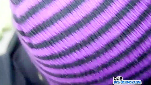 Emo Twink Greedily Sucks Dick Outdoors  - OurBoyFriends