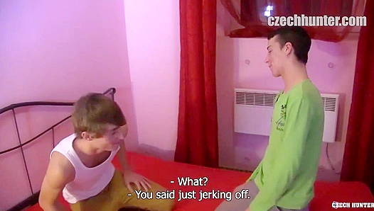 POV ~ Two Hot Guys Swap for My Meaty Dick - XXX Gay