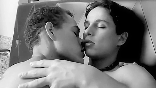 Amateur B&W Passion ~ Two Horny Hotties Get Wild on the Bed