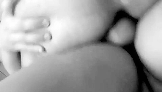 Amateur B&W Passion ~ Two Horny Hotties Get Wild on the Bed