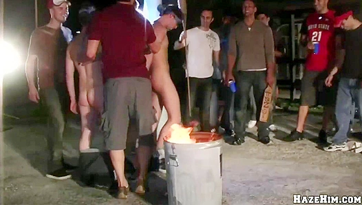 Circle Jerk Session Ends with a Massive Facial - Haze Him