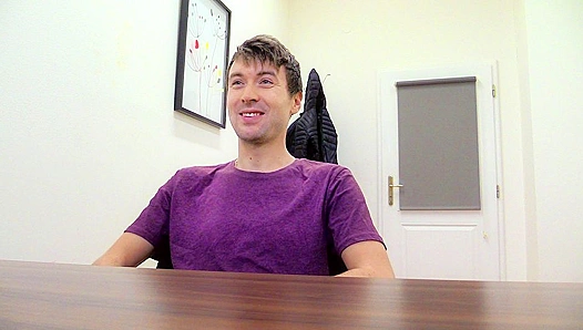 Dark-Haired Hottie Blows His Load During Filthy Anal Casting - Dirty Scout