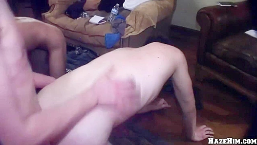 Redhead Fucker Ruins Every Pledge ~ Savage Hazing Fun