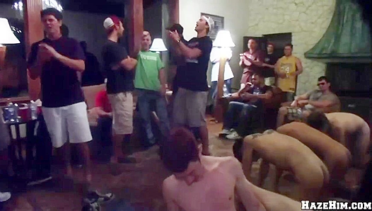 Redhead Fucker Ruins Every Pledge ~ Savage Hazing Fun