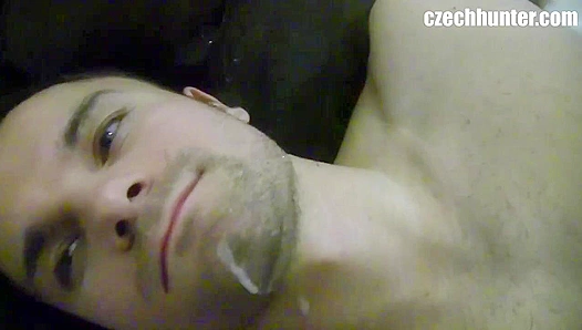 Czech Hunter ~ Fitness Center Stud Receives Massive Facial
