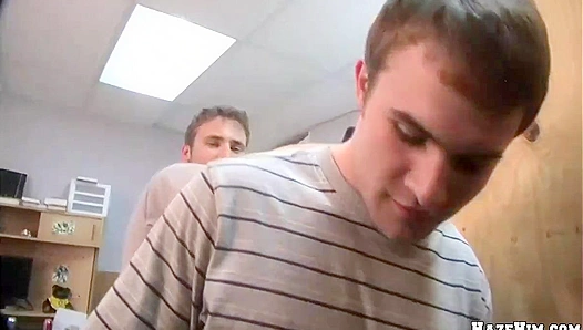 Straight Dudes Turn Gay in Glory Hole Hazing ~ Haze Him Hard