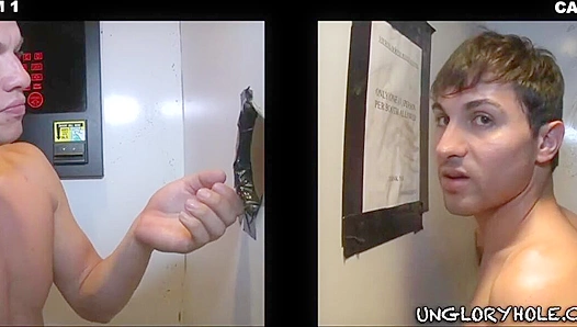 Alexa & Alejandro Seduce Hunter in steamyUNG gloryhole Action!