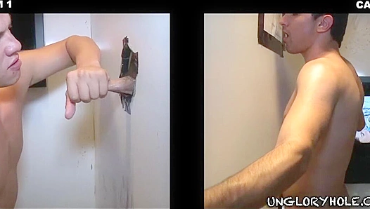 Alexa & Alejandro Seduce Hunter in steamyUNG gloryhole Action!