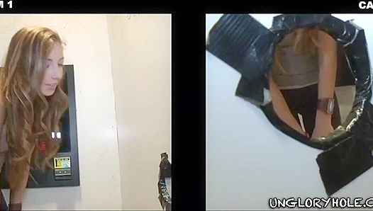 Alexa & Alejandro Seduce Hunter in steamyUNG gloryhole Action!