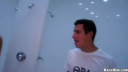 Horny Pledges Shower Fuck ~ A Hazing Gone Wild