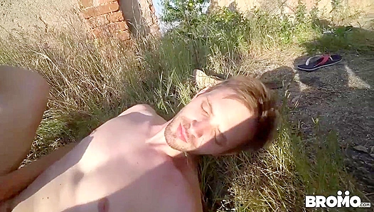 Bareback Bonfire ~ Horny Amateurs Get Wild on the Side of the Road