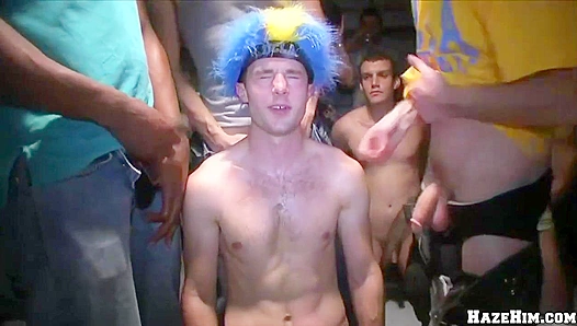 College Hazing Gone Wild ~ Degraded Freshman Fucked Hard
