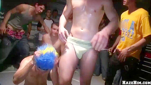 College Hazing Gone Wild ~ Degraded Freshman Fucked Hard
