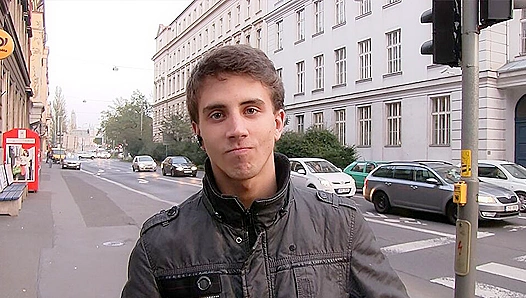 Czech Brunette Gets Fucked Sideways by Hung Stud - XXX Gay