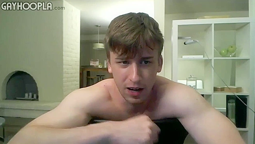 Dmitry Dickov Flexes His Monster Cock While Slowly Masturbating