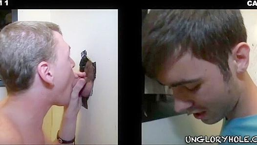 Straight Guy Tricked Into Gay Blowjob - Unglorious Hole Adventure