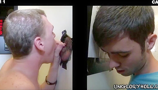 Straight Guy Tricked Into Gay Blowjob - Unglorious Hole Adventure