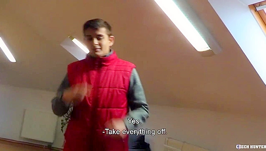 POV ~ Hairy Brunette Dude Rides Cock - XXX Gay