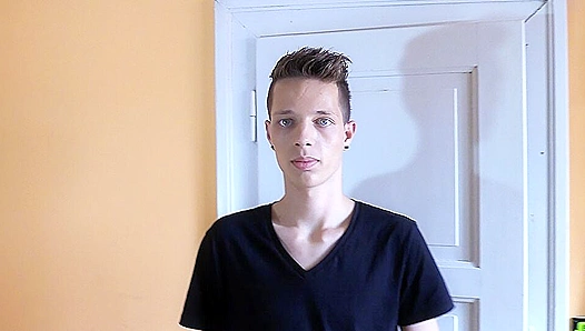 Gaunt Gay Guy with Tight Ass Fucked in POV - Debt Dandy