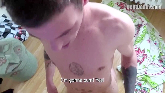 Debt Dandy ~ Edgy Stud Gets Sodomized by His Collector