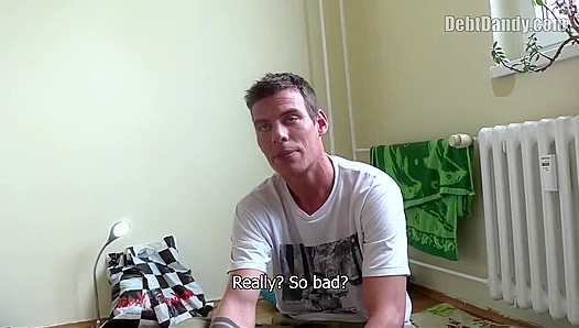 Debt Dandy ~ Edgy Stud Gets Sodomized by His Collector